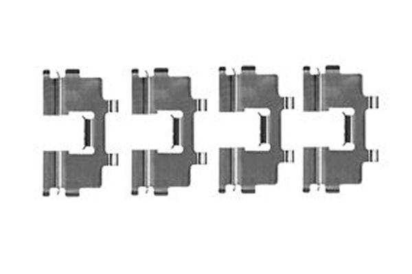 Accessory Kit, disc brake pad (PFK177)