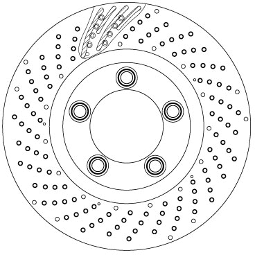 Brake Disc (DF6542S)