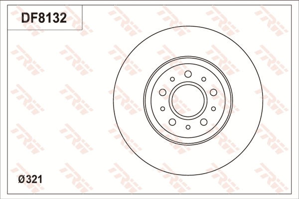 Brake Disc (DF8132S)