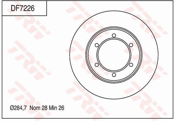 Brake Disc (DF7226)