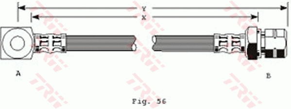 Brake Hose (PHD228)