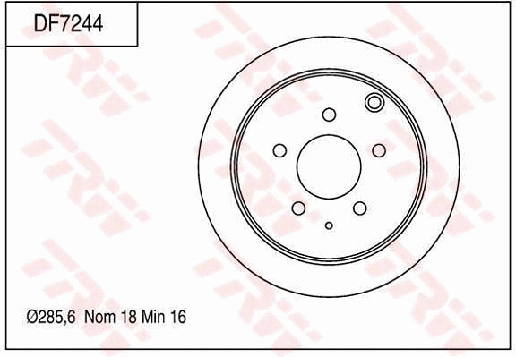 Brake Disc (DF7244)