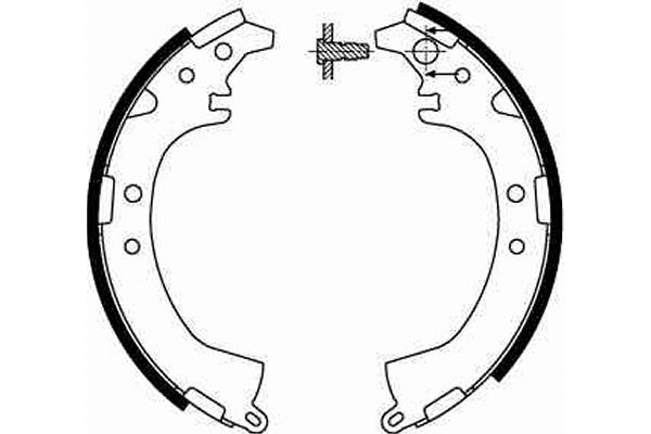 Brake Shoe Set