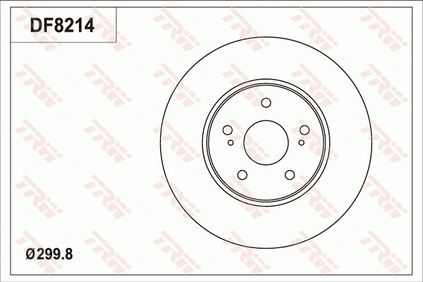 Brake Disc (DF8214)