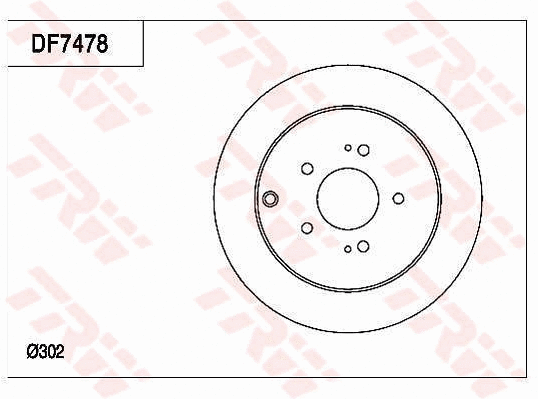 Brake Disc (DF7478)