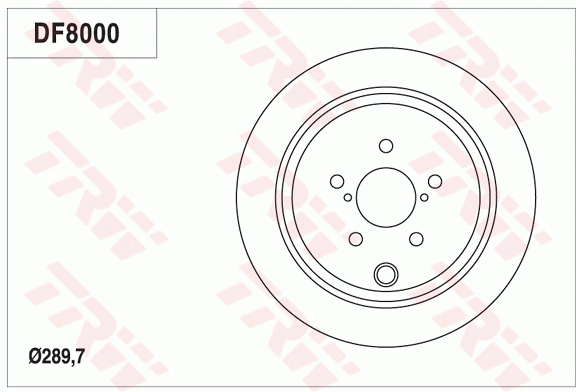 Brake Disc (DF8000)