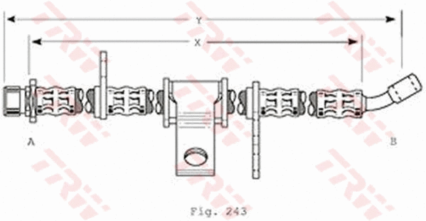 Brake Hose (PHD370)