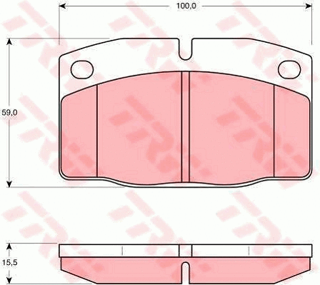 Brake Kit, disc brake (GTD1009)