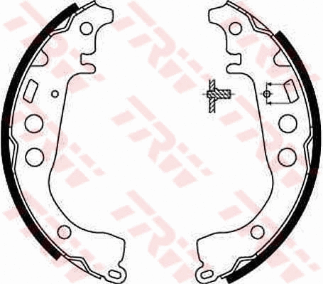 Brake Shoe Set (GS8673)