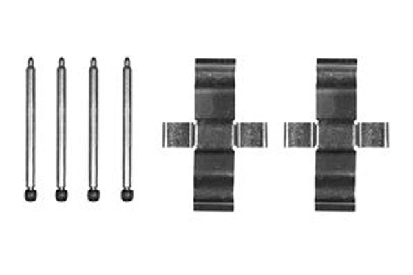 Accessory Kit, disc brake pad (PFK128)