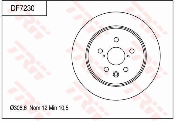 Brake Disc (DF7230)