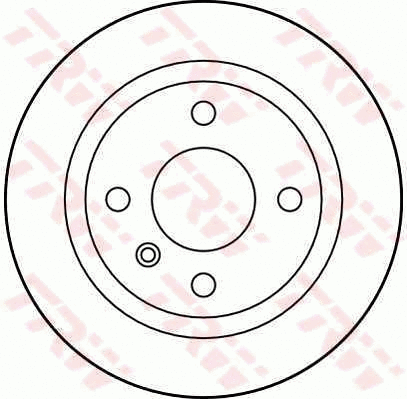 Brake Disc (DF1696)