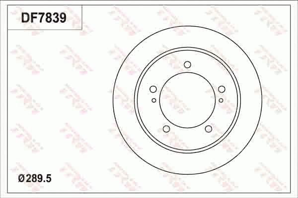 Brake Disc (DF7839)