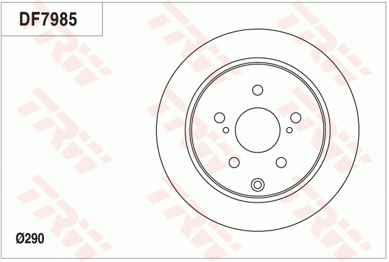 Brake Disc (DF7985)