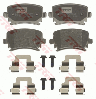 Brake Pad Set, disc brake (GDB1622)