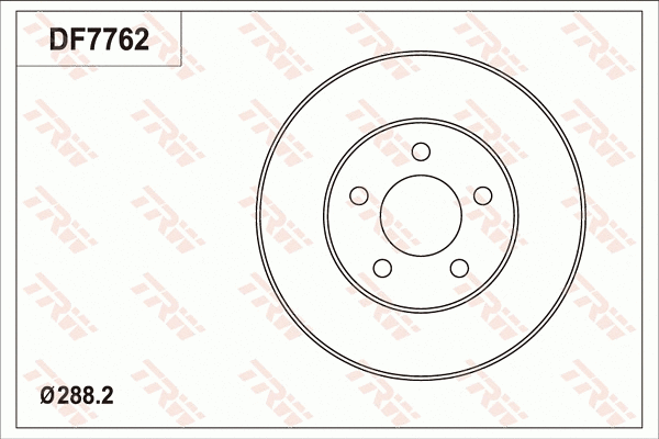 Brake Disc (DF7762)