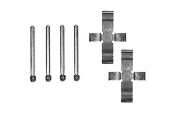 Accessory Kit, disc brake pad (PFK50)