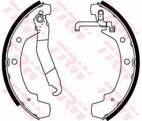 Brake Shoe Set (GS8511)