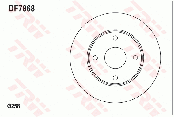 Brake Disc (DF7868)