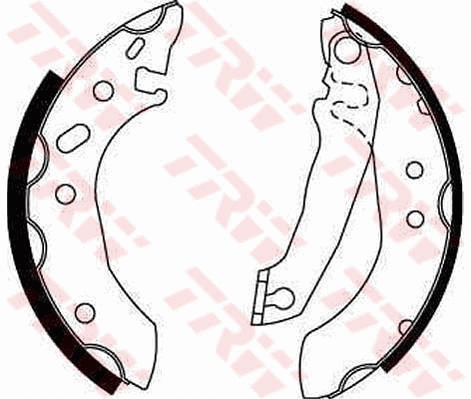 Brake Shoe Set (GS6253)