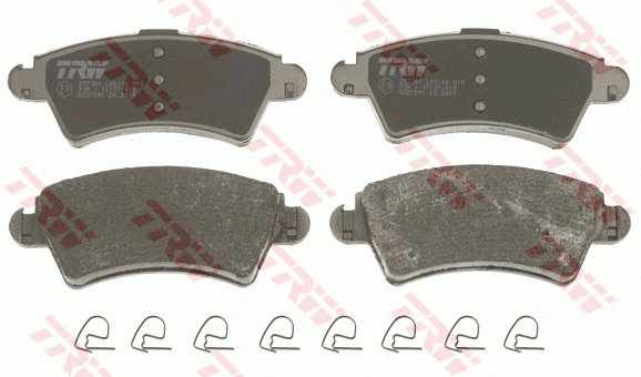 Brake Pad Set, disc brake (GDB1501)