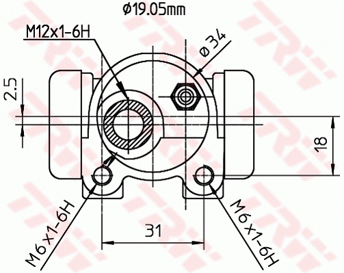 Wheel Brake Cylinder