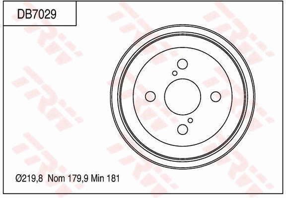 Brake Drum (DB7029)
