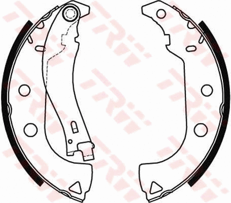 Brake Shoe Set (GS8484)