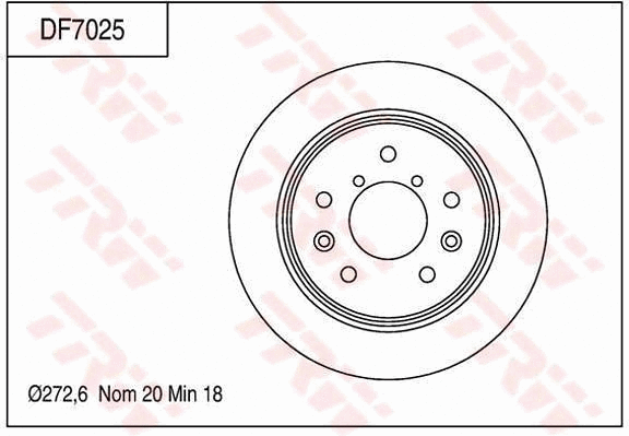 Brake Disc (DF7025)
