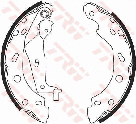 Brake Shoe Set (GS8685)
