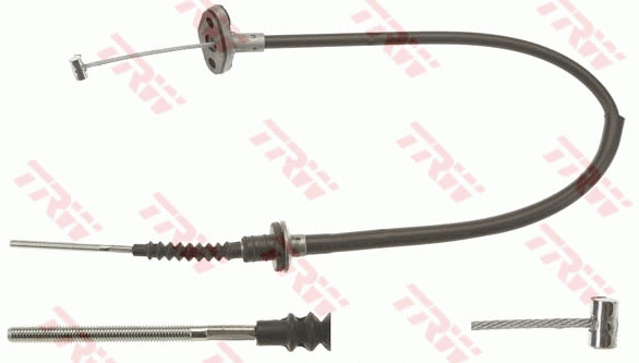 Cable Pull, clutch control (GCC4030)