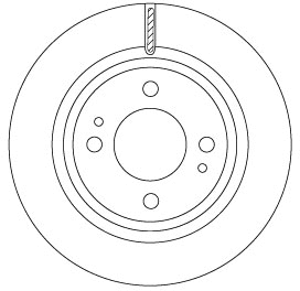 Brake Disc (DF6908)