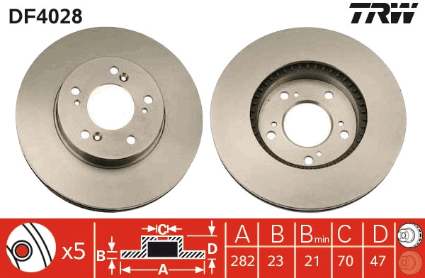 Brake Disc (DF4028)