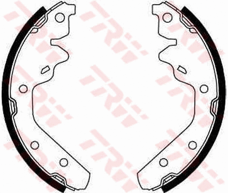 Brake Shoe Set (GS8644)