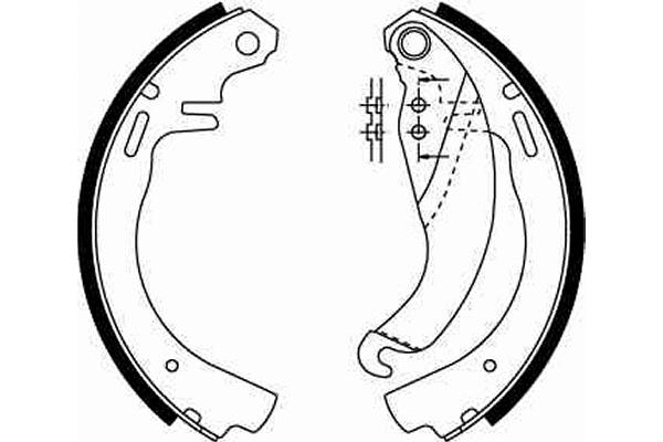 Brake Shoe Set