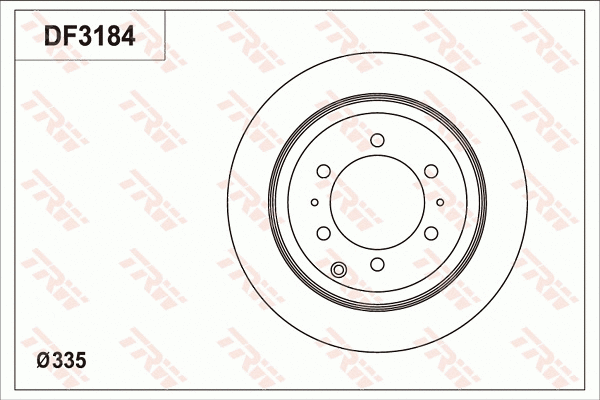Brake Disc (DF3184)