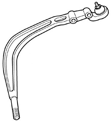 Control/Trailing Arm, wheel suspension (JTC231)