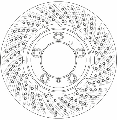 Brake Disc (DF6267S)