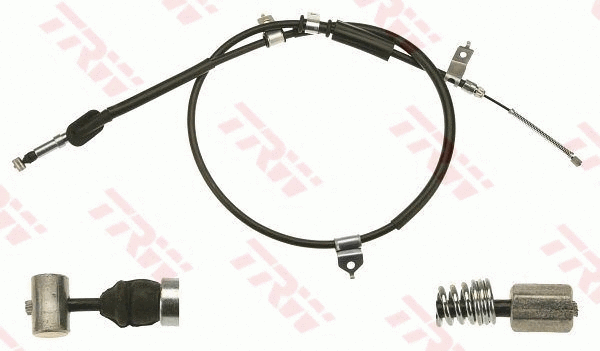 Cable Pull, parking brake (GCH286)
