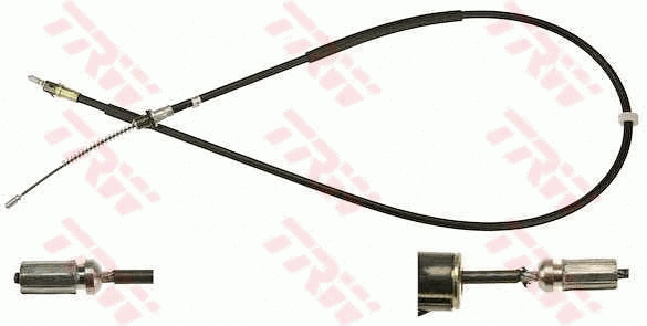 Cable Pull, parking brake (GCH1928)
