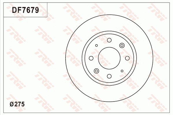 Brake Disc (DF7679)