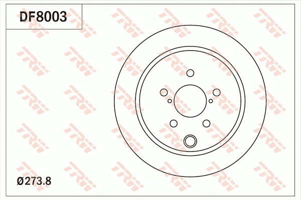 Brake Disc (DF8003)