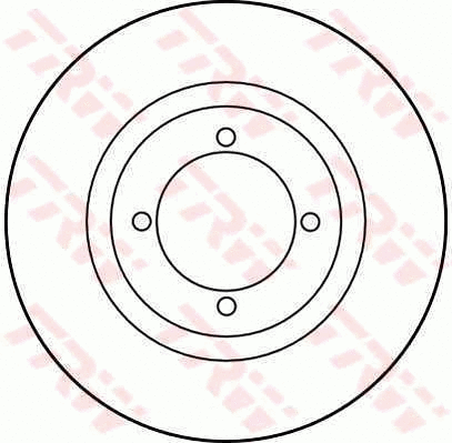 Brake Disc (DF1661)