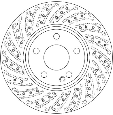 Brake Disc (DF6262S)
