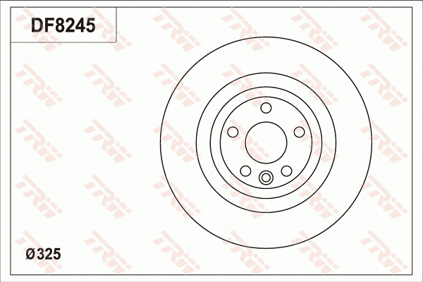 Brake Disc (DF8245S)