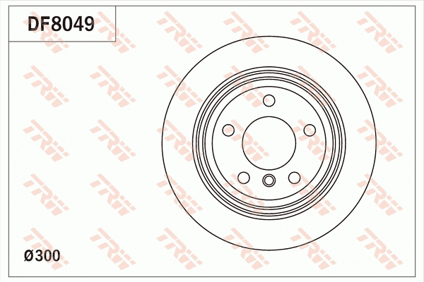 Brake Disc (DF8049)