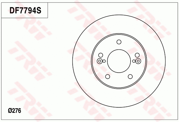 Brake Disc (DF7794)