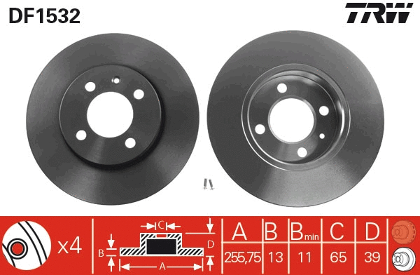 Brake Disc (DF1532)