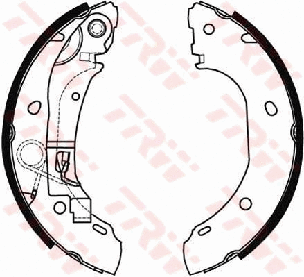 Brake Shoe Set (GS8472)