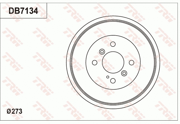 Brake Drum (DB7134)